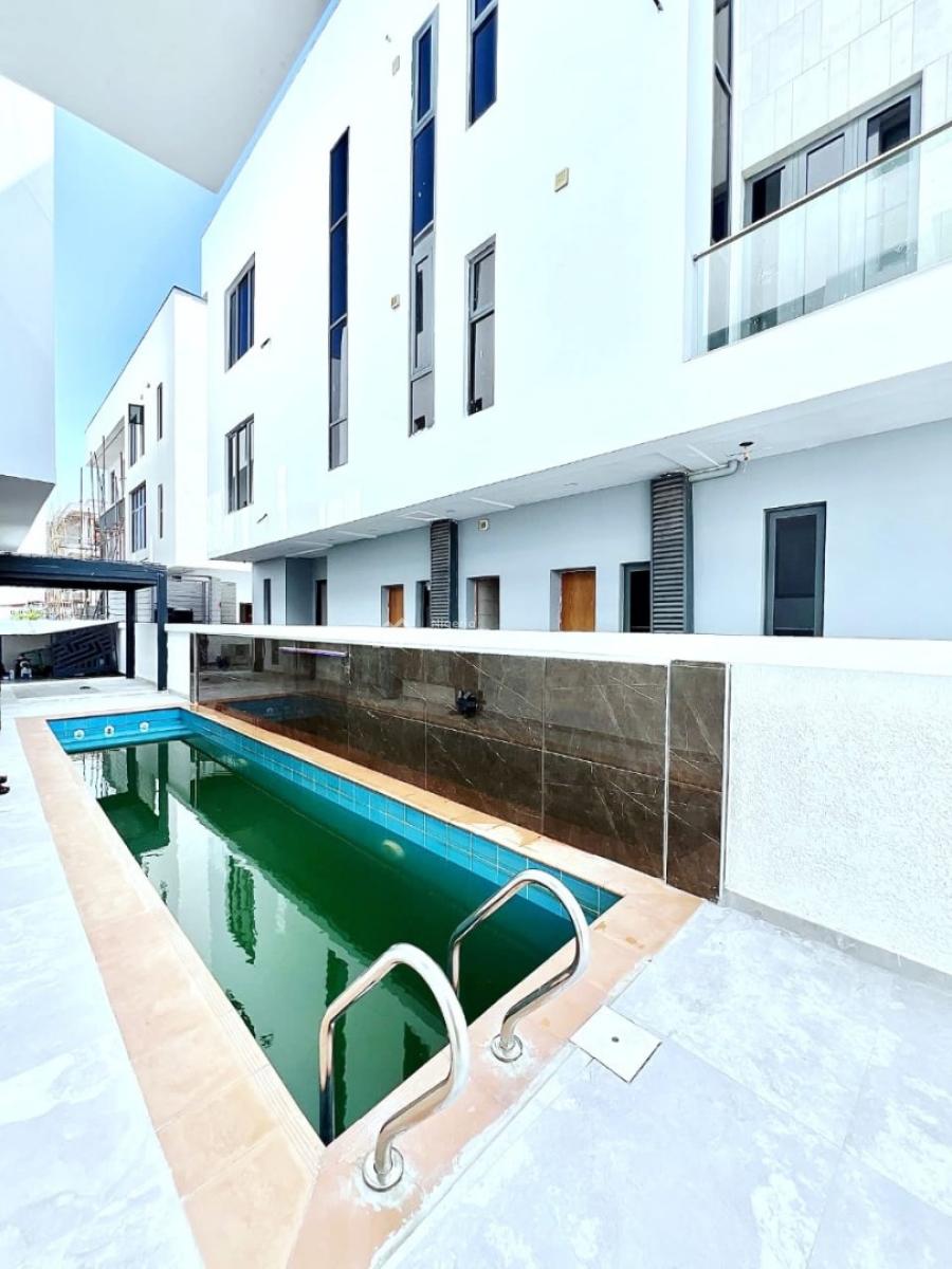 Contemporary Designed 5 Bedroom Fully Detached Home with Elevator, Ikate Elegushi, Lekki, Lagos, Detached Duplex for Rent