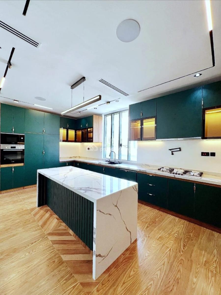 Contemporary Designed 5 Bedroom Fully Detached Home with Elevator, Ikate Elegushi, Lekki, Lagos, Detached Duplex for Rent