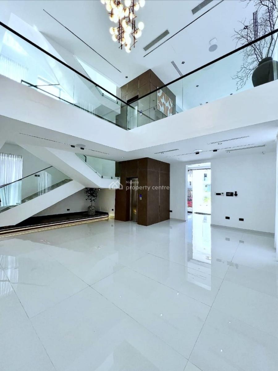 Contemporary Designed 5 Bedroom Fully Detached Home with Elevator, Ikate Elegushi, Lekki, Lagos, Detached Duplex for Rent