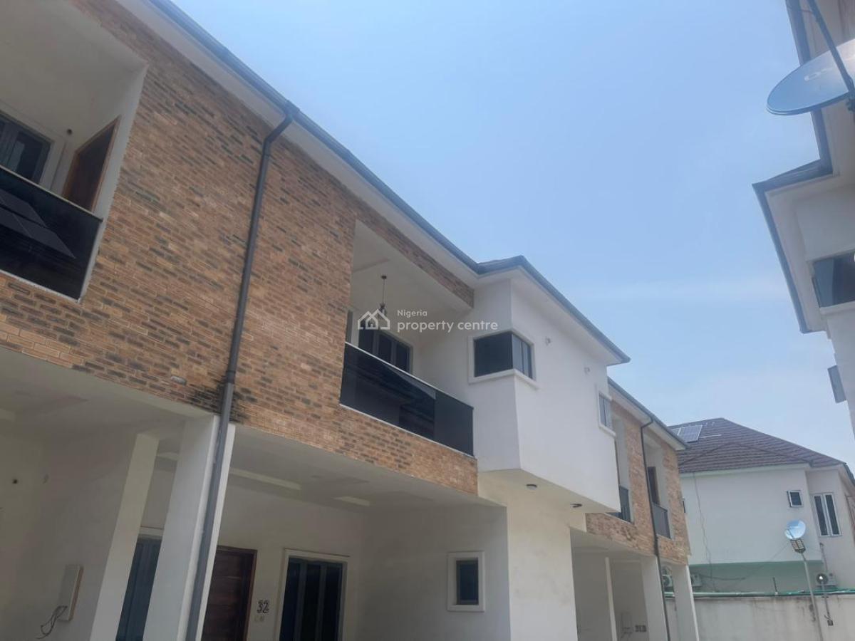 Stunning 4-bedroom Terrace Duplex , Beautifully Designed for Comfort, Located in a Secured Estate in Orchid, Lekki, Lagos, Detached Duplex for Sale