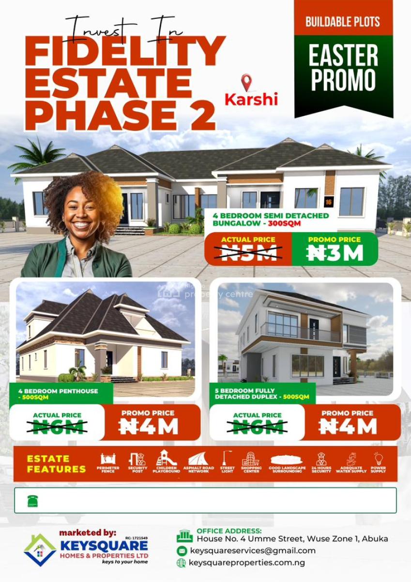 Buildable and Livable Estate Plot, Karshi, Abuja, Residential Land for Sale
