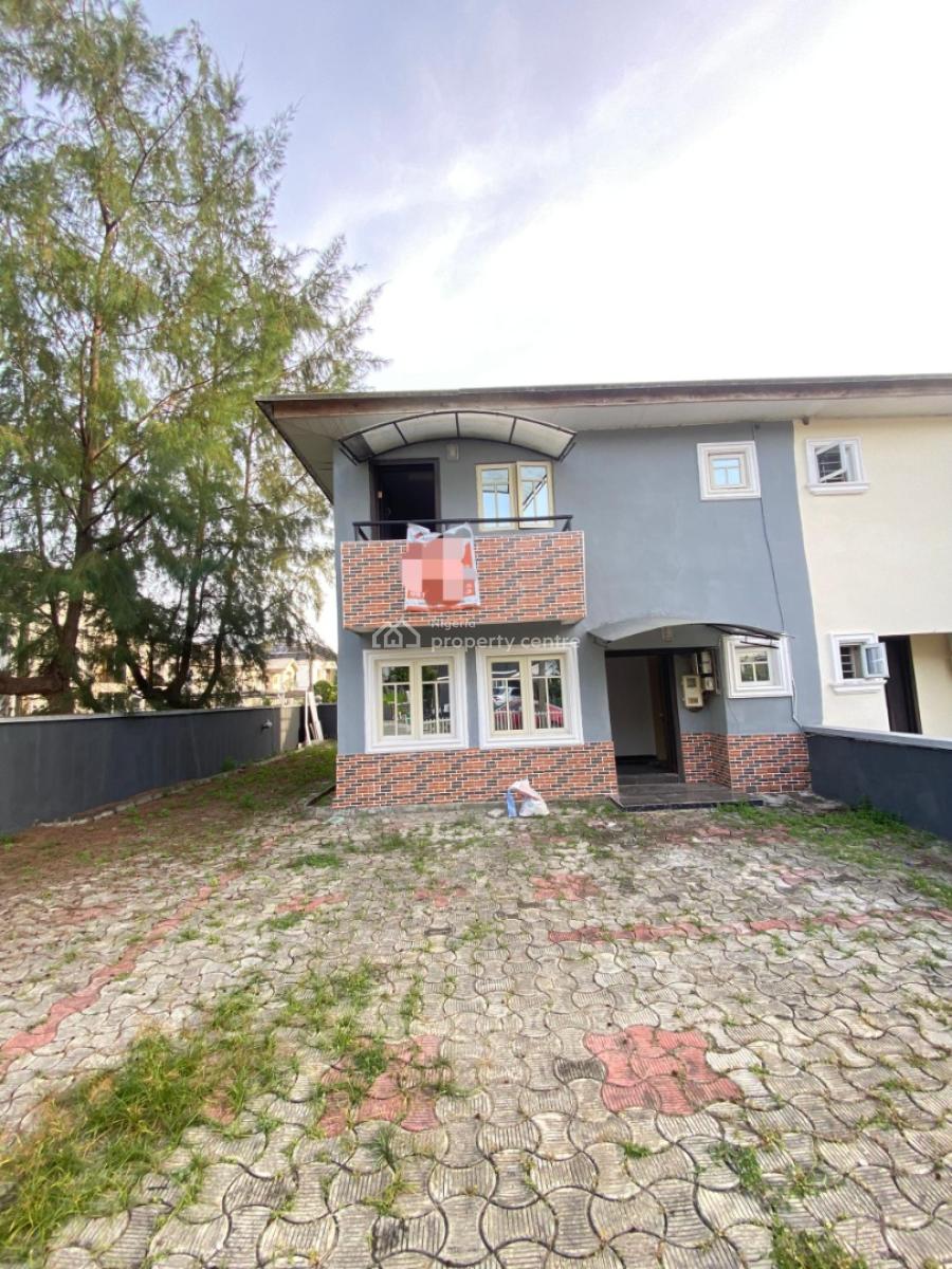 Spacious 3 Bedroom Self Compound Terraced Duplex, Ikota Estate, Lekki, Lagos, Terraced Duplex for Rent