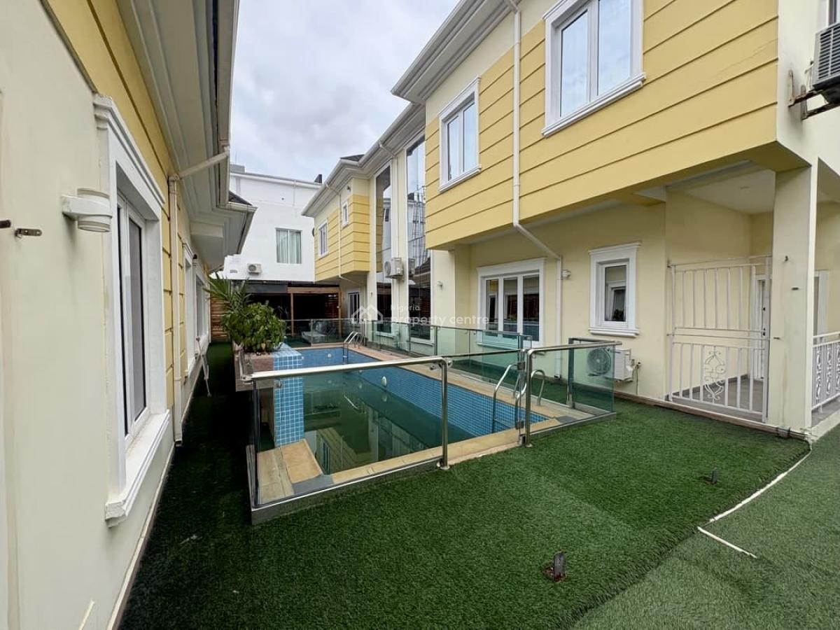 8 Bedroom Fully Detached Smart Mansion  Pool, Cctv and Premium Finish, Osapa, Lekki, Lagos, Detached Duplex for Sale