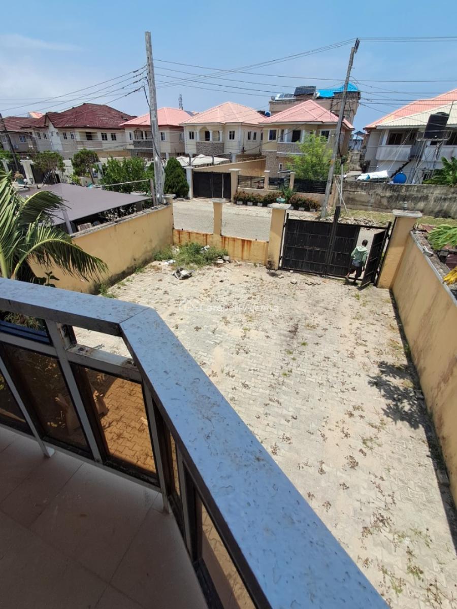 4 Bedroom Semi-detached Duplex with Two Rooms Bq, New Road Alpha Beach, Chevron, Lekki, Lagos, Semi-detached Duplex for Rent