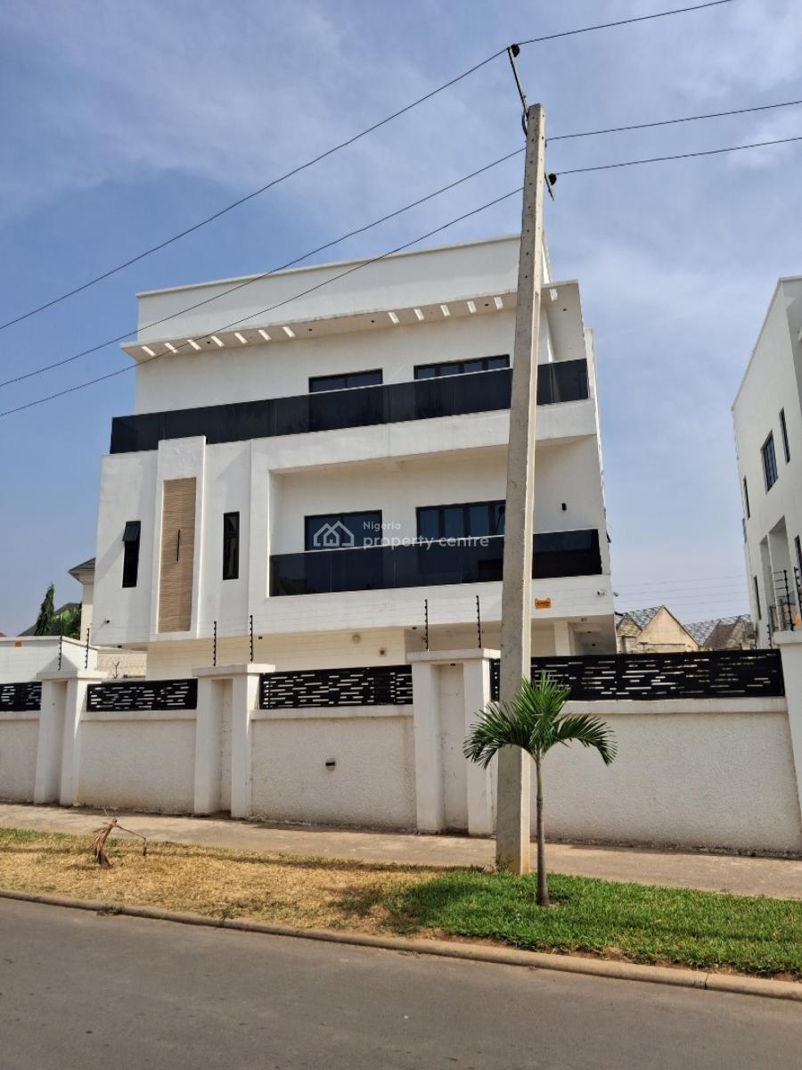 7 Bedroom Duplex with 3 Rooms Boys Quarter, Main Asokoro, Guzape, Abuja, Asokoro District, Abuja, Detached Duplex for Sale