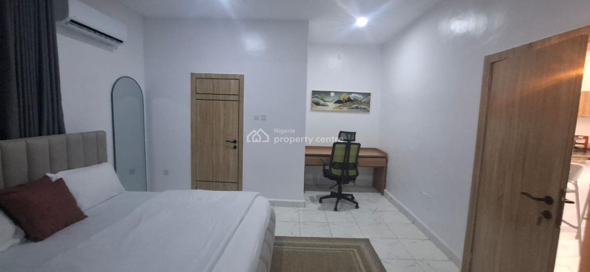 Beautiful One Bedroom Furnished and Serviced Apartment, Ikate, Lekki, Lagos, House for Rent