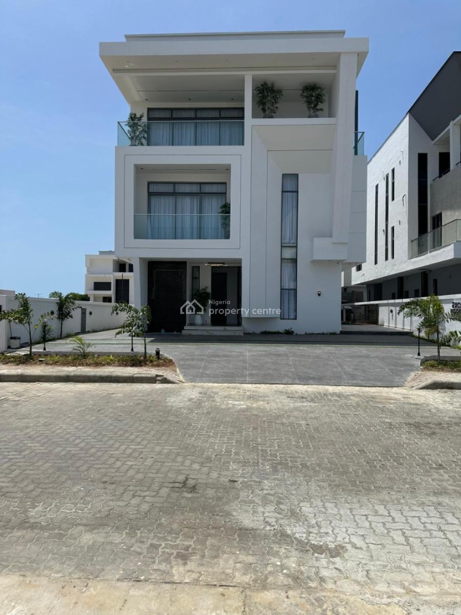 Executive 5 Bedroom Fully Detached House with Bq, Ikate,, Lekki, Lagos, Detached Duplex for Sale