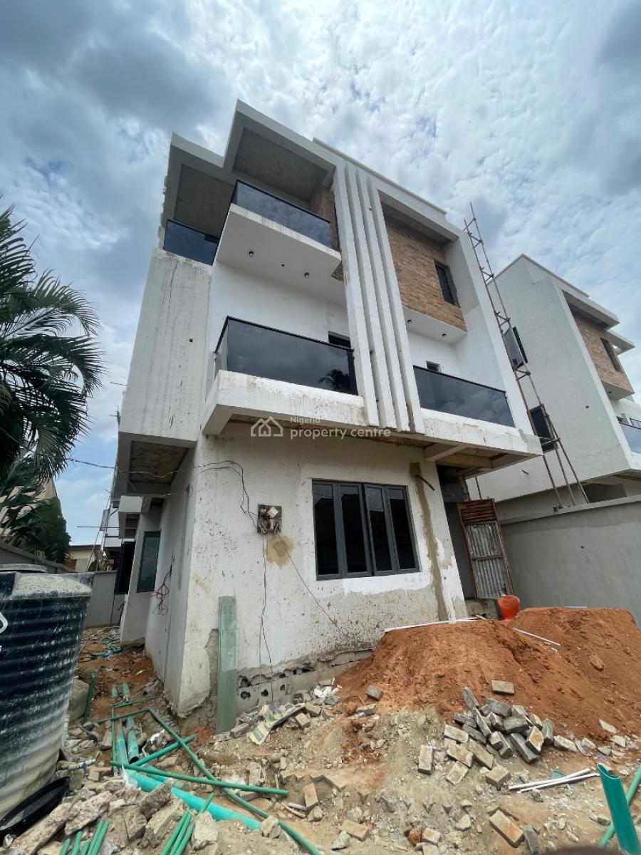 Newly Built 4 Bedroom Semi Detached Duplex  in a Secured Environment, Opebi, Ikeja, Lagos, Semi-detached Duplex for Sale