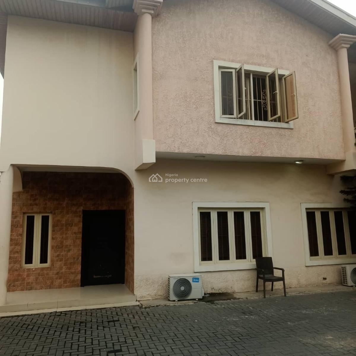2 Units of 4 Bedroom Semi Detached Houses with 1 Room Boys Quarters, Off Tf Kuboye Street, Lekki Right, Lekki Phase 1, Lekki, Lagos, Semi-detached Duplex for Rent