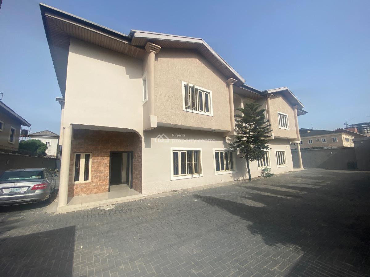 2 Units of 4 Bedroom Semi Detached Houses with 1 Room Boys Quarters, Off Tf Kuboye Street, Lekki Right, Lekki Phase 1, Lekki, Lagos, Semi-detached Duplex for Rent