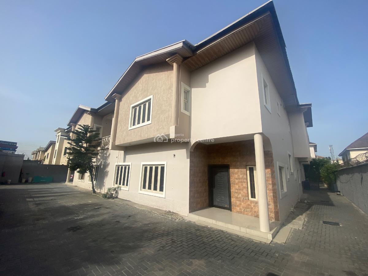 2 Units of 4 Bedroom Semi Detached Houses with 1 Room Boys Quarters, Off Tf Kuboye Street, Lekki Right, Lekki Phase 1, Lekki, Lagos, Semi-detached Duplex for Rent