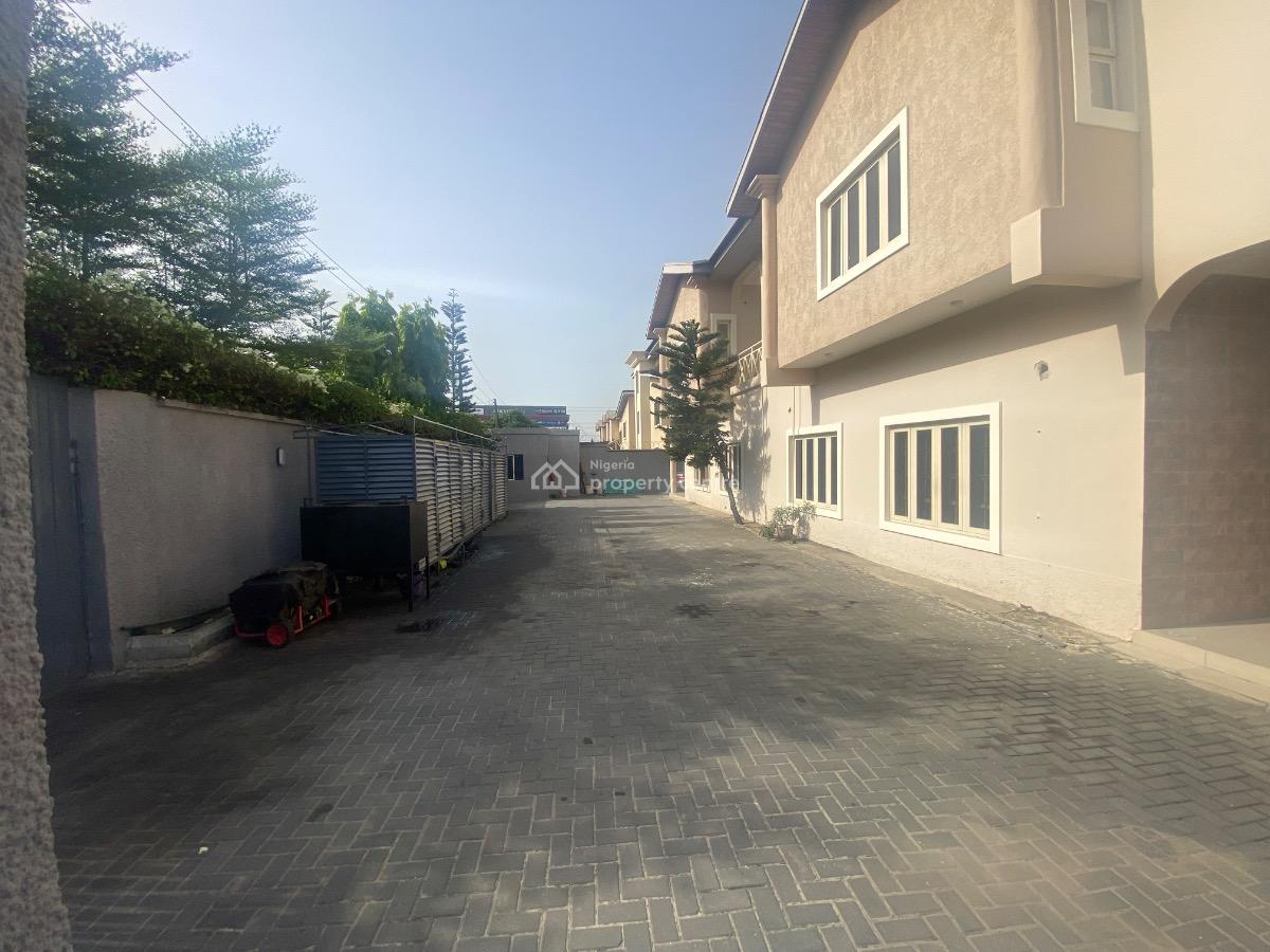 2 Units of 4 Bedroom Semi Detached Houses with 1 Room Boys Quarters, Off Tf Kuboye Street, Lekki Right, Lekki Phase 1, Lekki, Lagos, Semi-detached Duplex for Rent