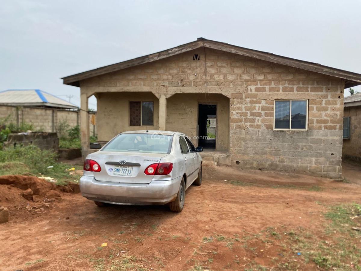 a Solid and Well Built Bungalow on a 600sqm, Sango Ota, Ogun, Detached Bungalow for Sale