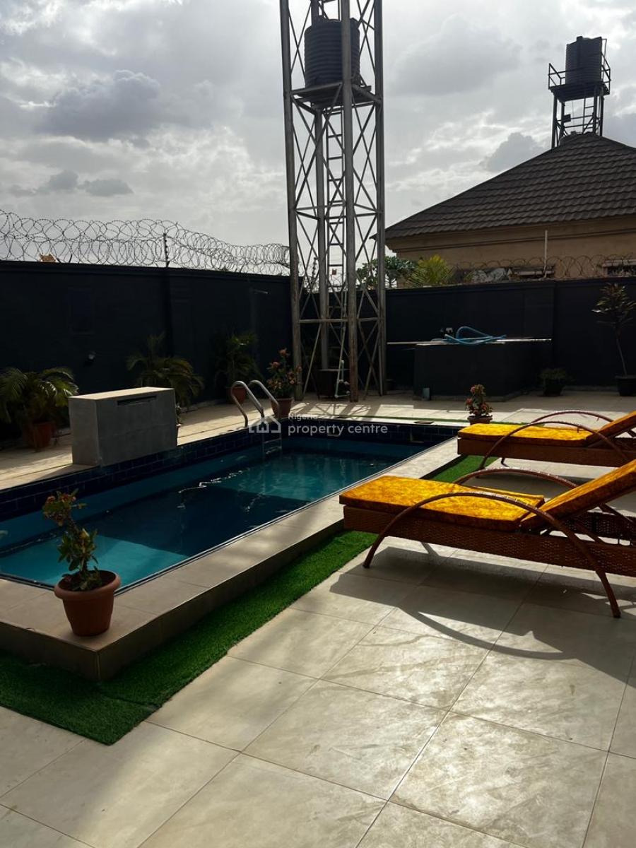 Luxury Smart 3 Bedroom Service and Furnished Duplex with Pool, Lokogoma District, Abuja, Detached Duplex Short Let