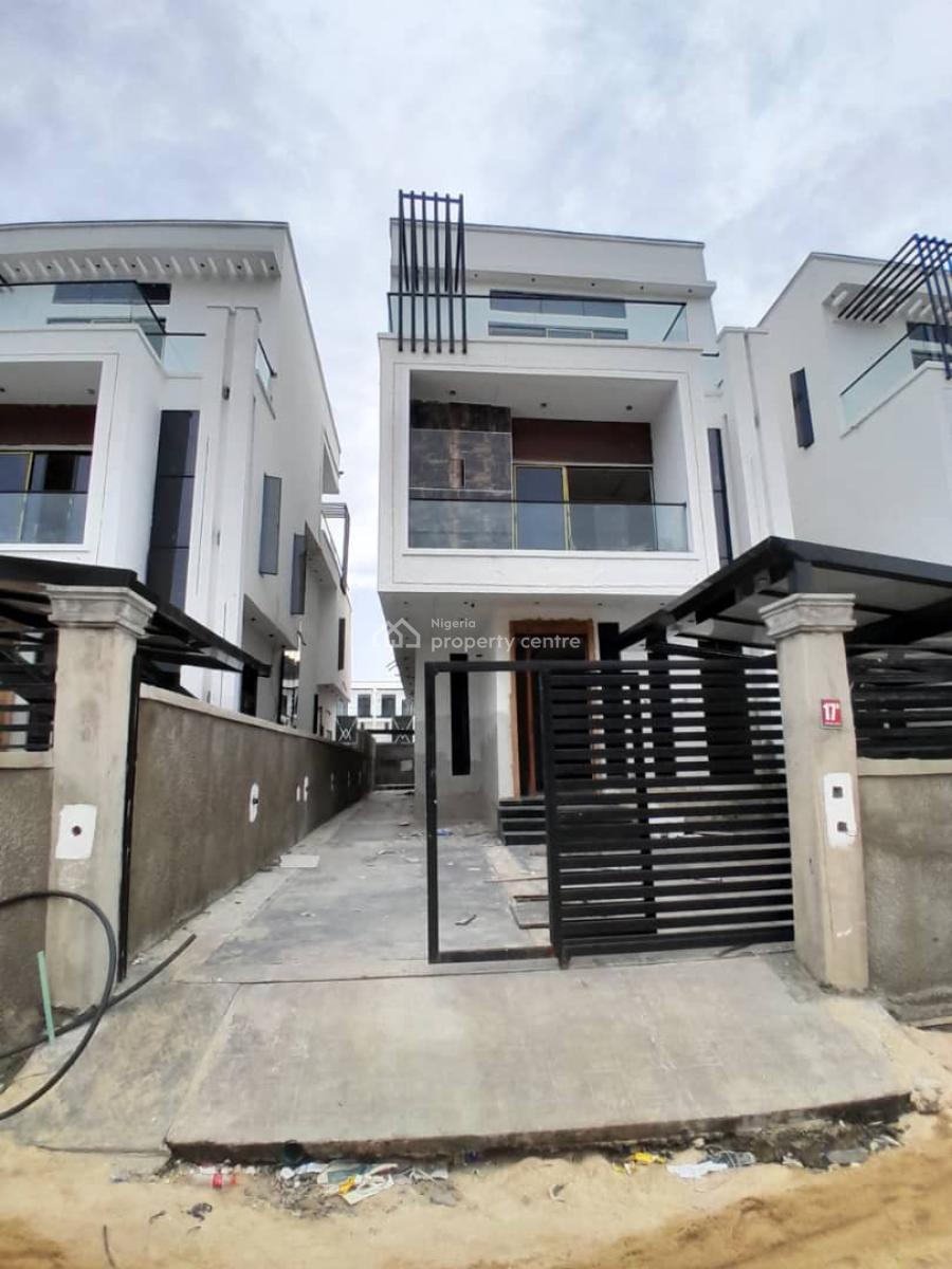 Luxury 5 Bedroom Fully Detached with Swimming Pool,cinema and Gym House, Chevron, Lekki, Lagos, Detached Duplex for Sale