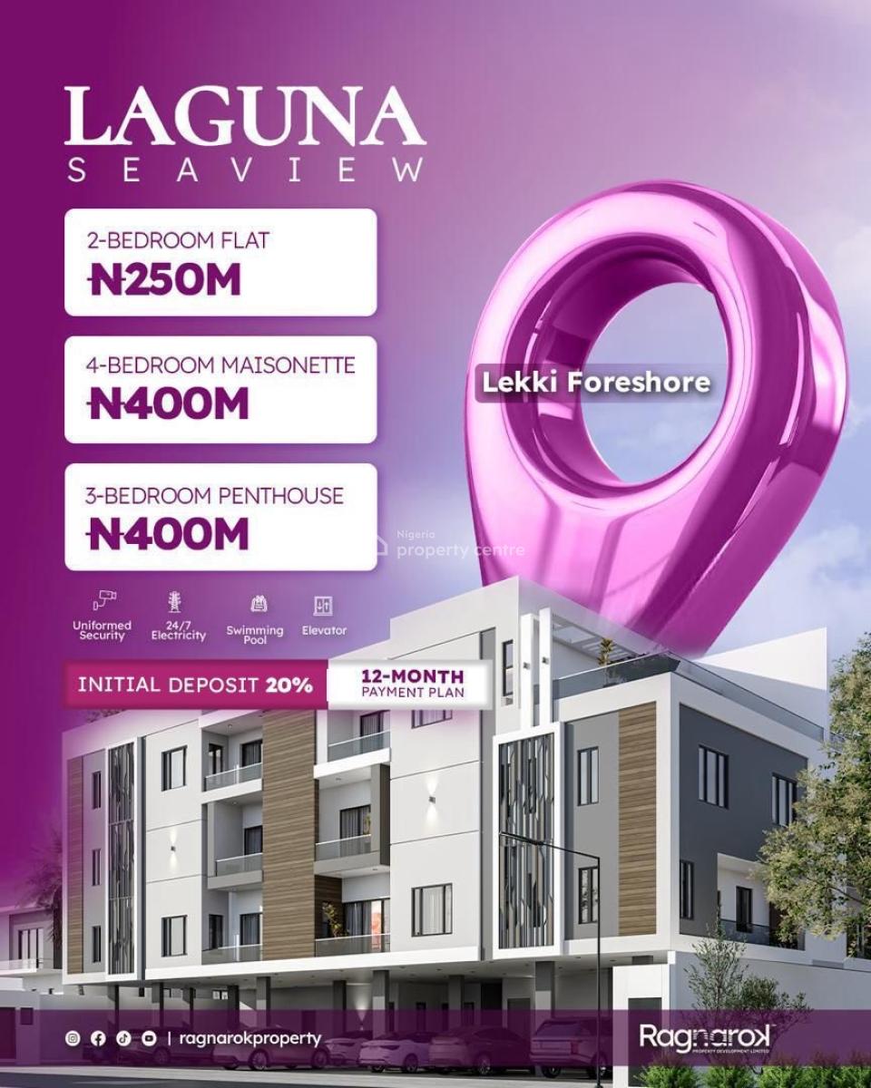 4-bedroom Maisonettes with Bq, Lekki Phase 1, Lekki, Lagos, House for Sale