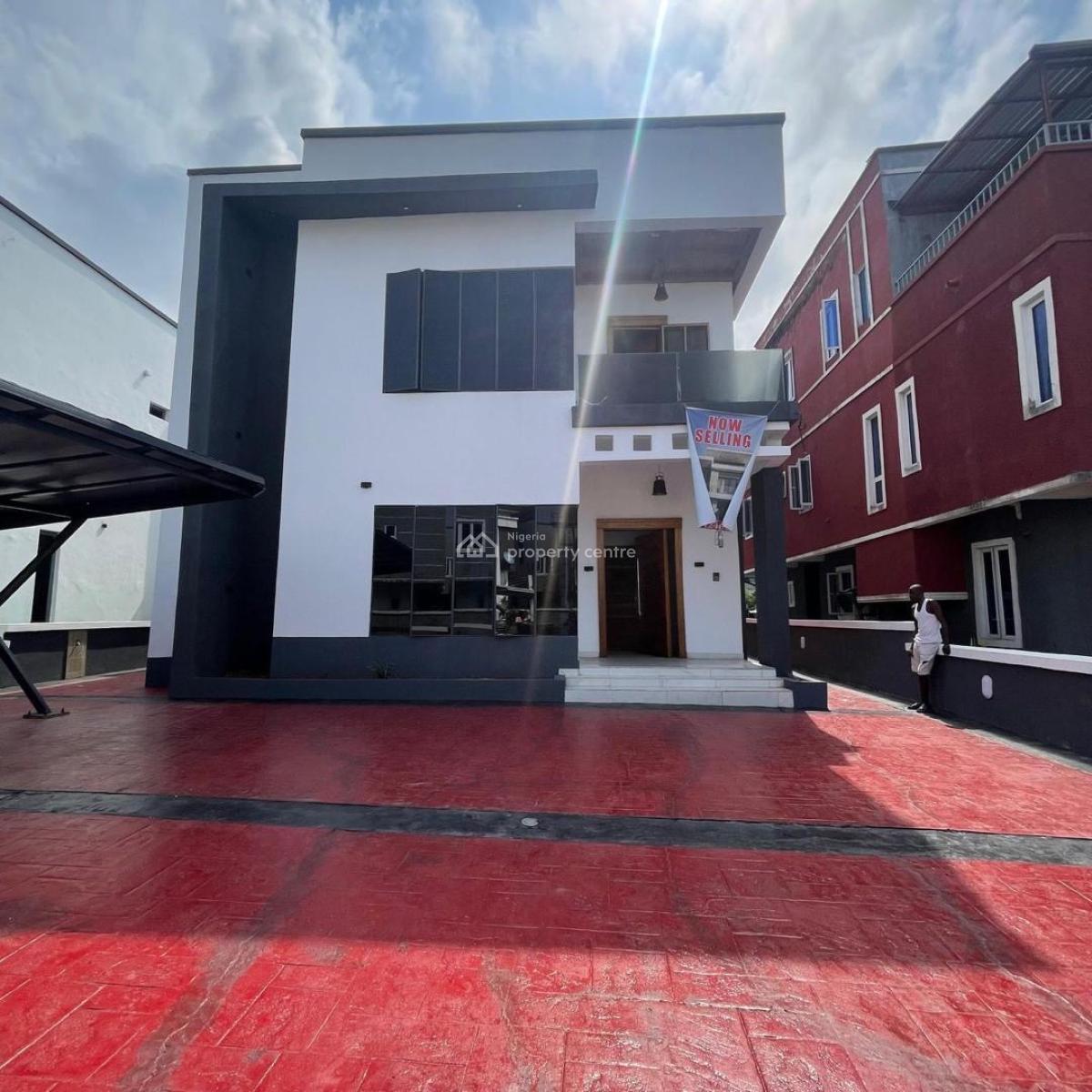 Contemporary 4 Bedroom Fully Detached Duplex with Bq, Lekki County, Lekki, Lagos, Detached Duplex for Sale