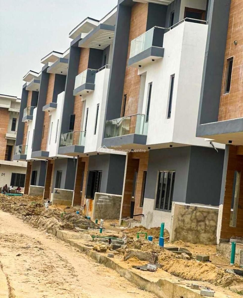 Luxury 3 Bedroom Apartment with Excellent Facilities, Sangotedo, Ajah, Lagos, Terraced Duplex for Sale