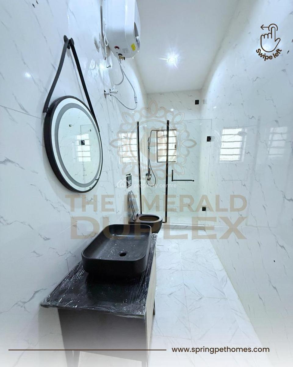 Luxury Build 4 Bedroom Fully Detached Duplex with Bq, Ajiwe, Ajah, Lagos, Detached Duplex for Sale