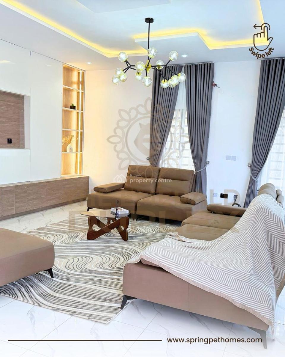 Luxury Build 4 Bedroom Fully Detached Duplex with Bq, Ajiwe, Ajah, Lagos, Detached Duplex for Sale