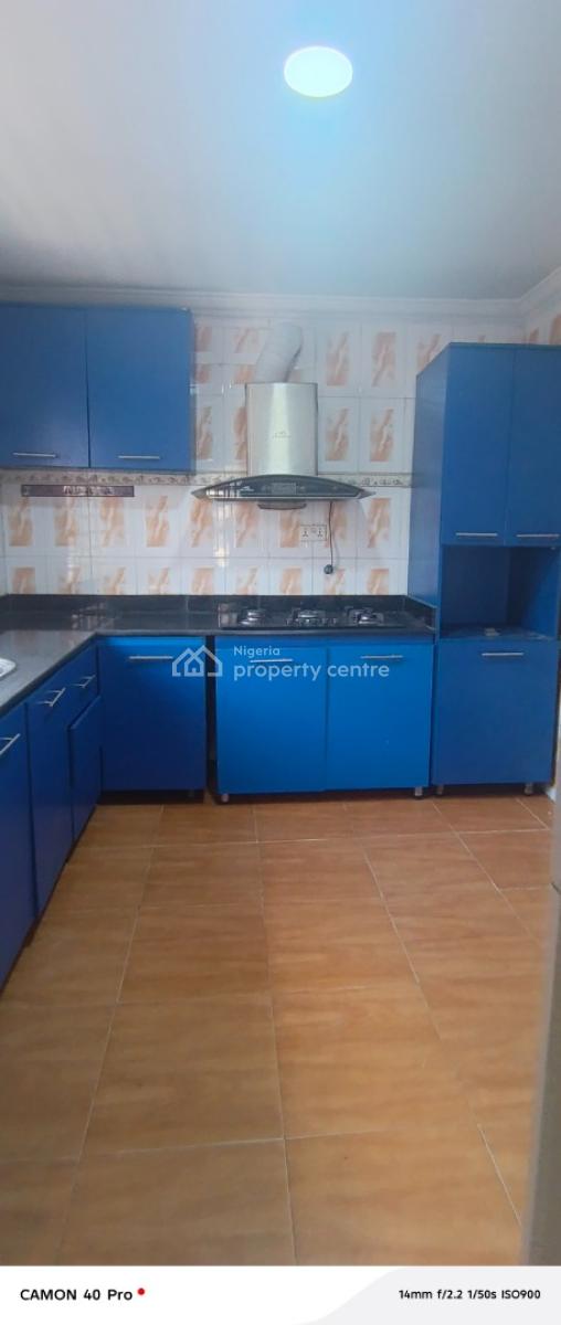 Clean 3 Bedrooms Flat, Close to The Bus-stop, By Eternal Filling Station, Agungi, Lekki, Lagos, Flat / Apartment for Rent