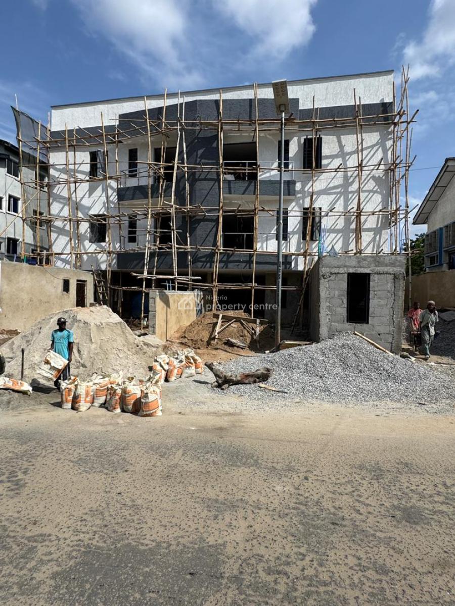 Exclusive 2 Bedroom Semi Detached + Bq in Serene Loving, Yaba, Lagos, Semi-detached Duplex for Sale