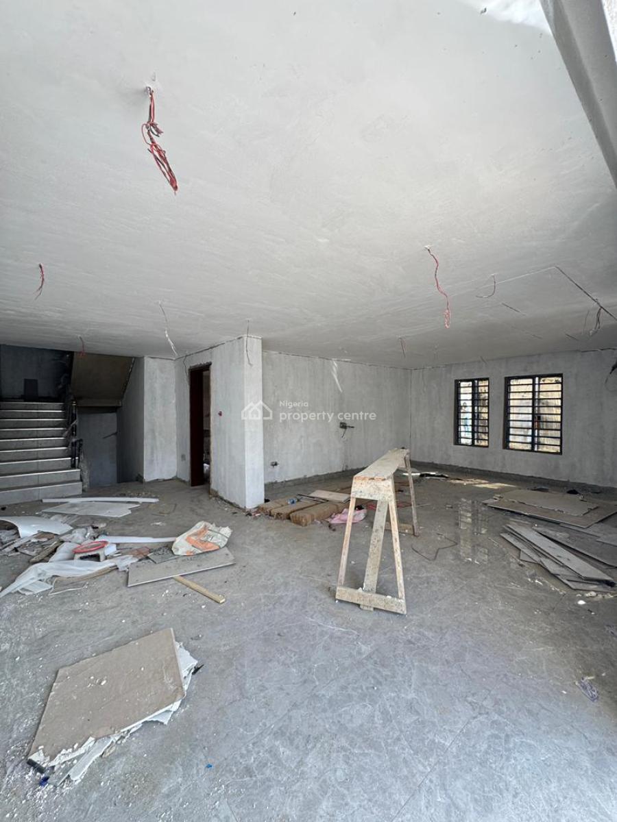 Exclusive 2 Bedroom Semi Detached + Bq in Serene Loving, Yaba, Lagos, Semi-detached Duplex for Sale