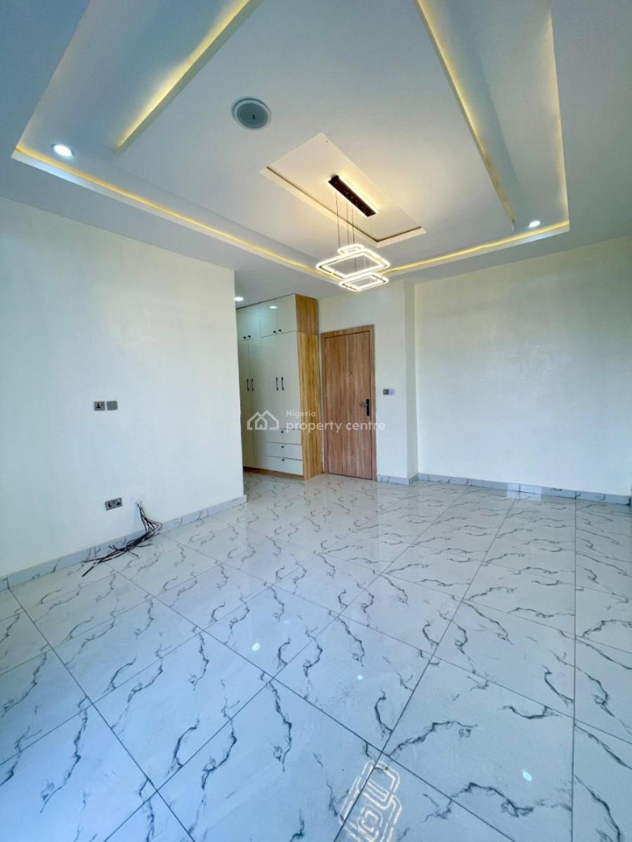 Own a Stress-free 3-bedroom Terrace Duplex with Bq & Solar Inverter ---, Abraham Adesanya, Ajah, Lagos, Terraced Duplex for Sale