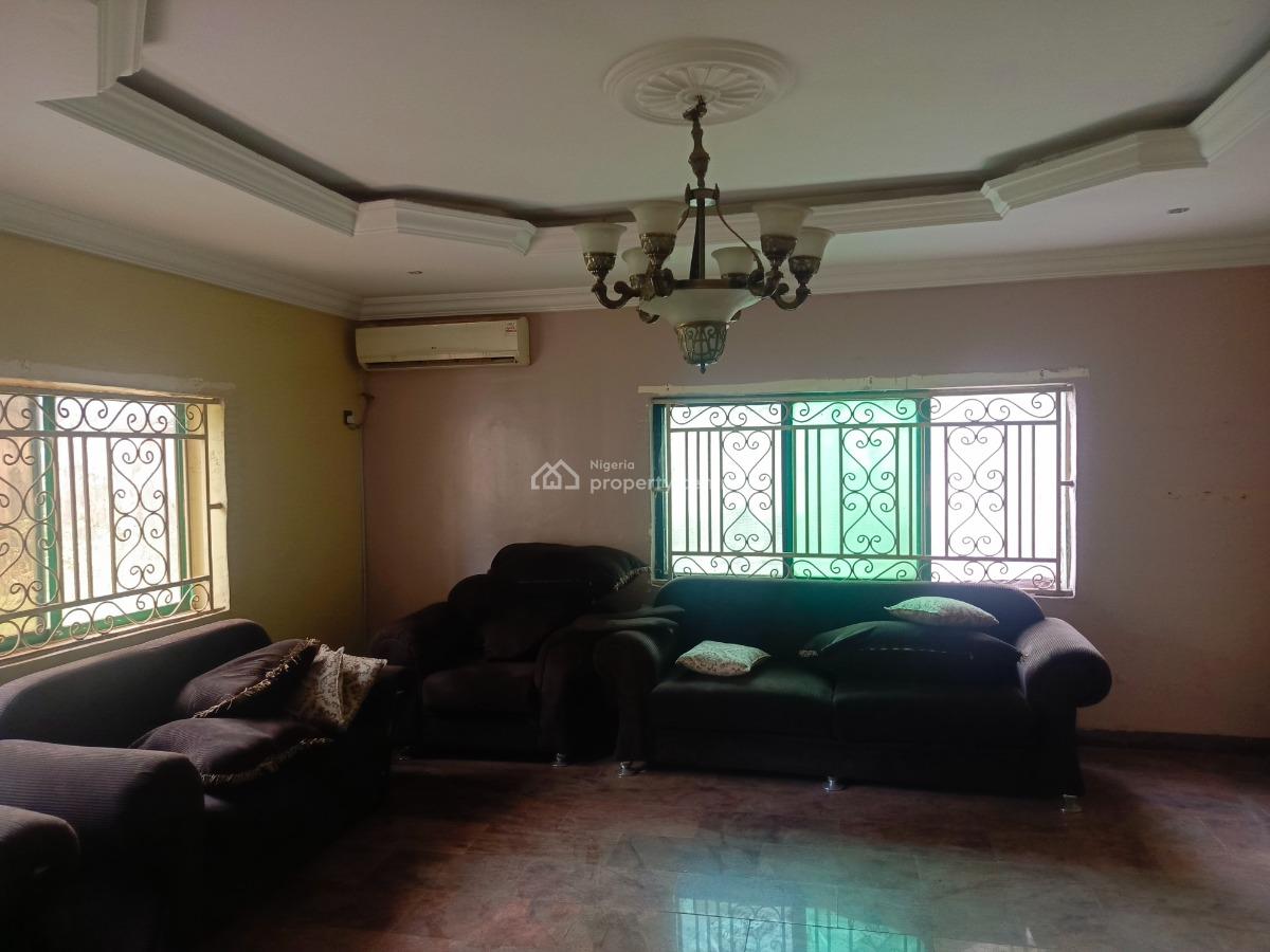 Specious 5 Bedrooms Fully Detached Duplex with 2 Bedsroom +  Self-contain, Main By Galadima Gate, Gwarinpa, Abuja, Detached Duplex for Rent