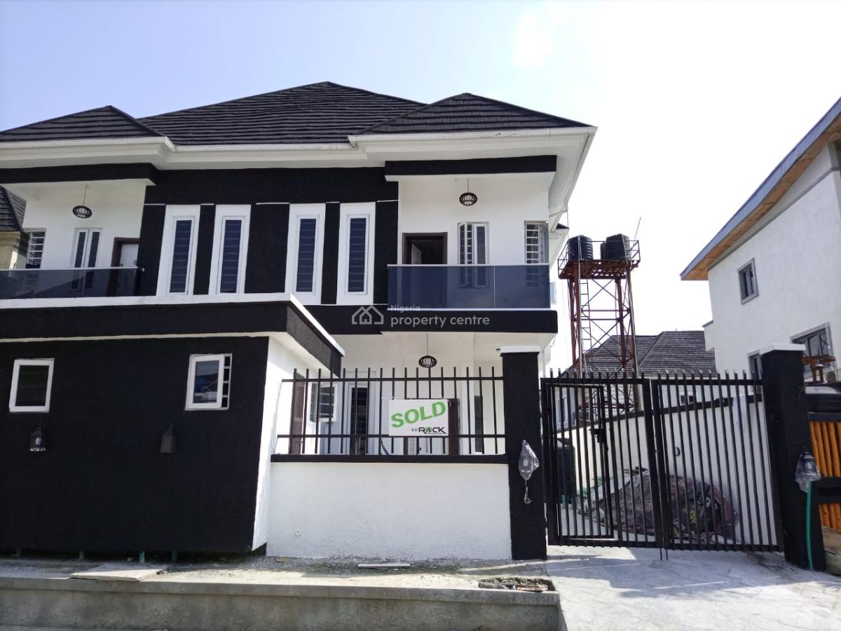 Spacious 4 Bedroom Semi Detached Duplex (strictly for Office Space), Idado Estate, Igbo Efon, Lekki, Lagos, Office Space for Rent