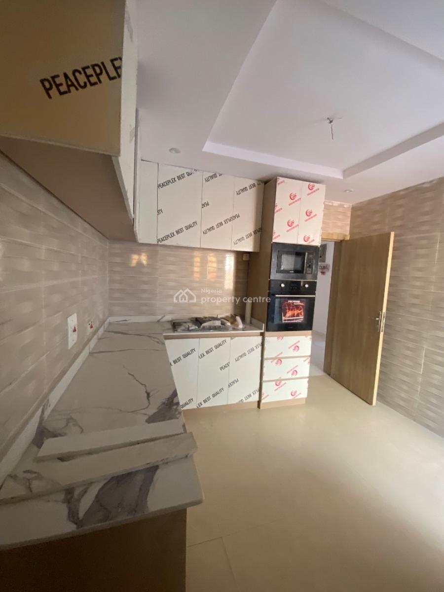 Brand New 3 Bedroom  Apartment Two Tenants in The Compound, Crest View Estate, Sangotedo, Ajah, Lagos, Flat / Apartment for Rent