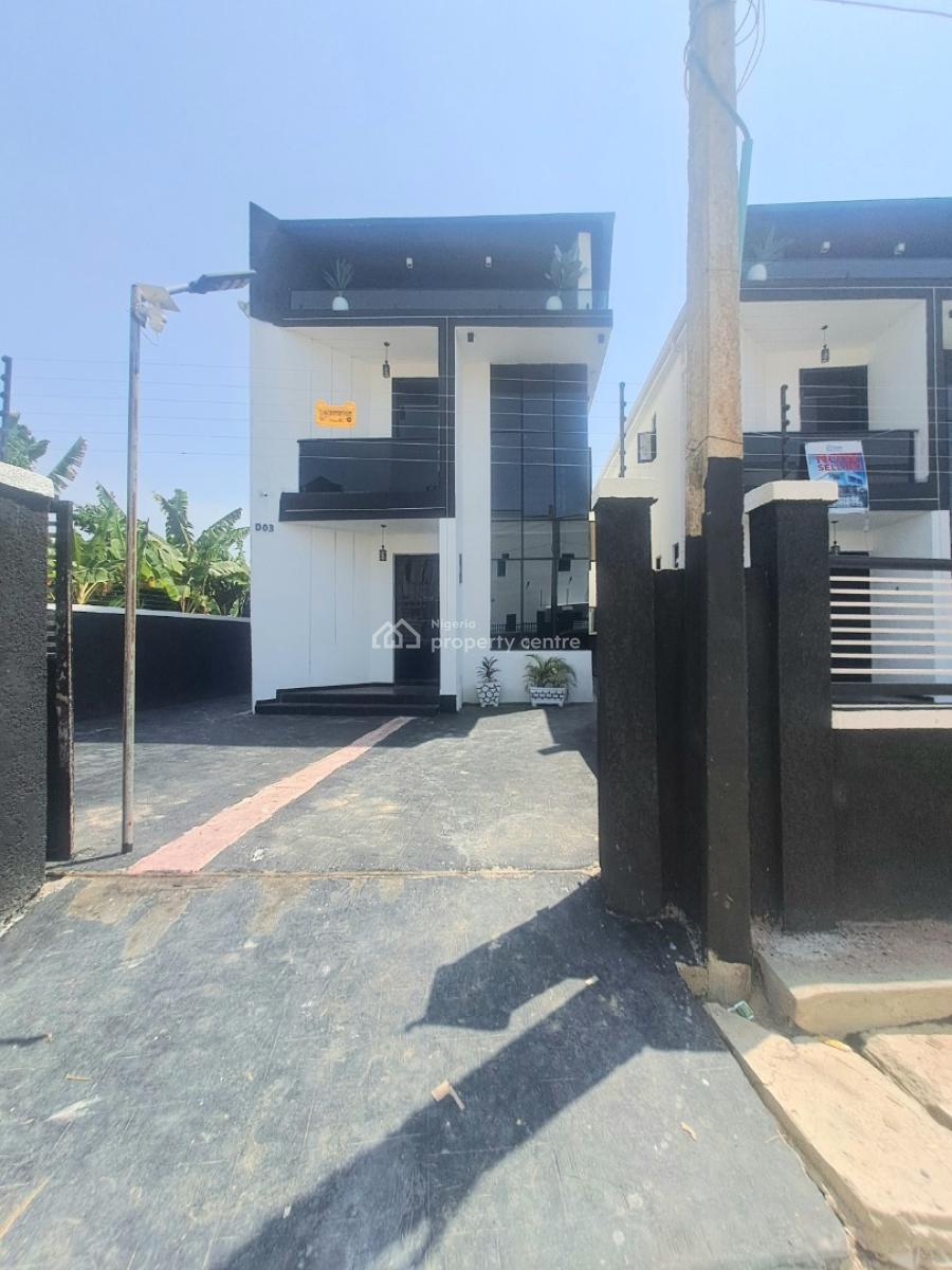 Well Built 5 Bedroom Detached with Bq, By Back of Blenco Supermarket, Sangotedo, Ajah, Lagos, Detached Duplex for Sale