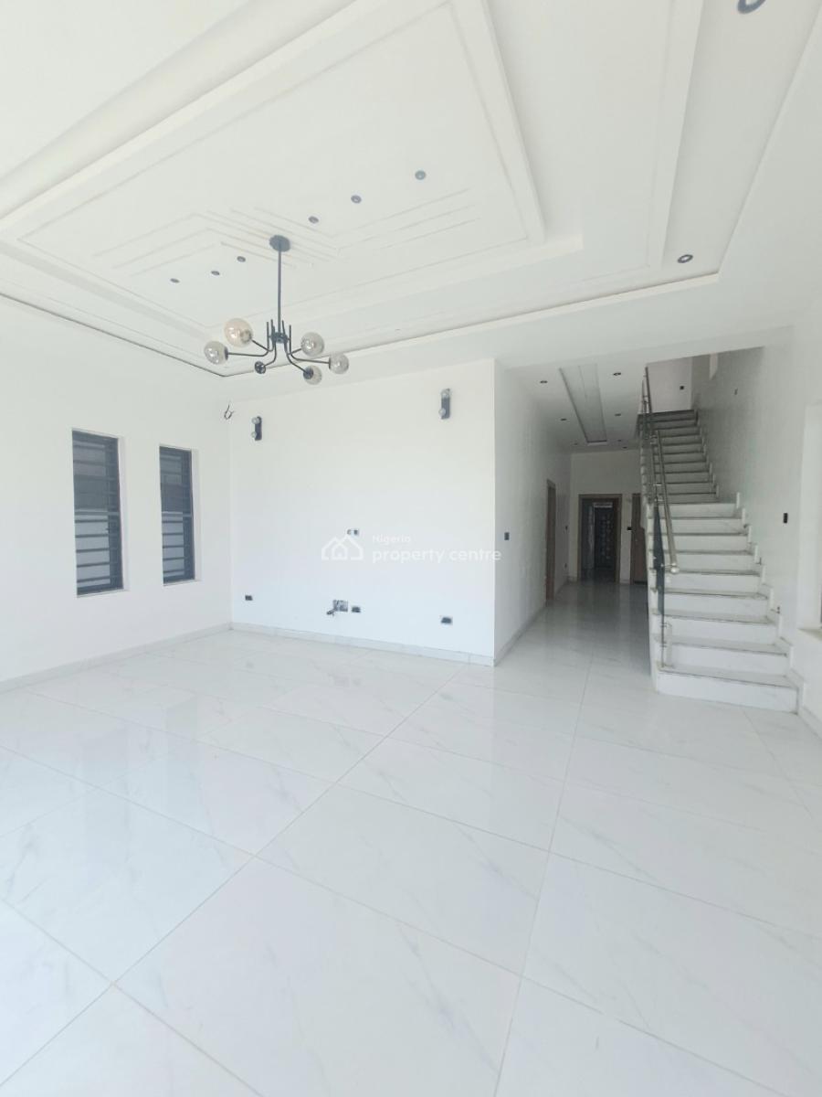 Well Built 4 Bedroom Detached with Bq and Pool, Sangotedo By Back of Blenco Supermarket, Ajah, Lagos, Detached Duplex for Sale