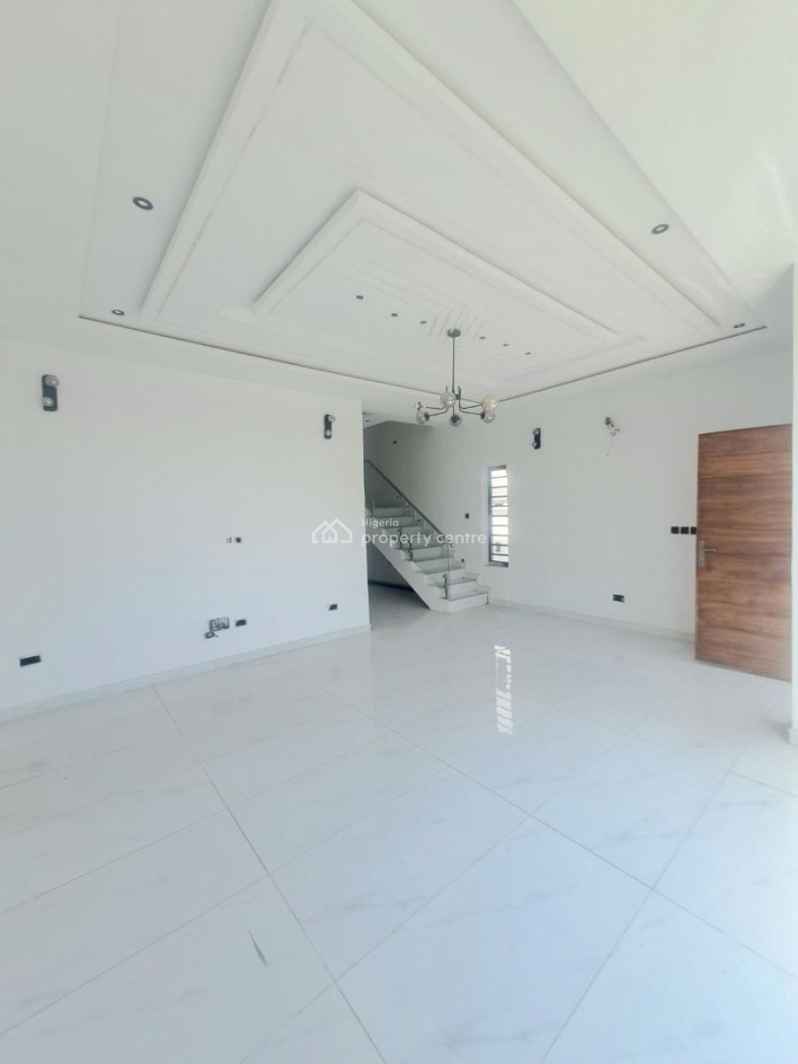 Well Built 4 Bedroom Detached with Bq and Pool, Sangotedo By Back of Blenco Supermarket, Ajah, Lagos, Detached Duplex for Sale