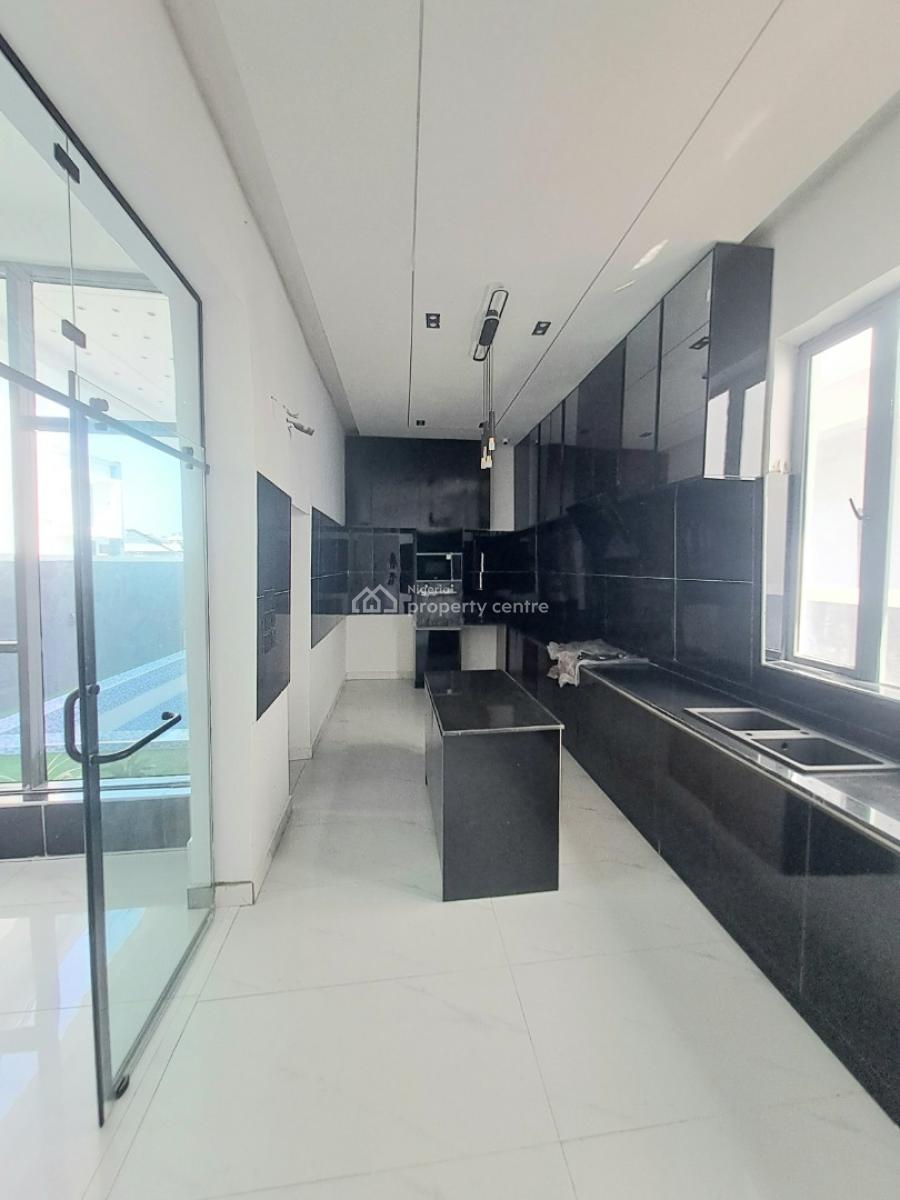 Newly Built 4 Bedroom Detached with Bq and Pool, Sangotedo By Back of Blenco Supermarket, Ajah, Lagos, Detached Duplex for Sale