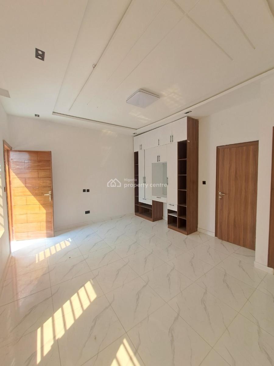 Newly Built 4 Bedroom Terrace with Bq, By Back Off Blenco Supermarket, Sangotedo, Ajah, Lagos, Terraced Duplex for Sale