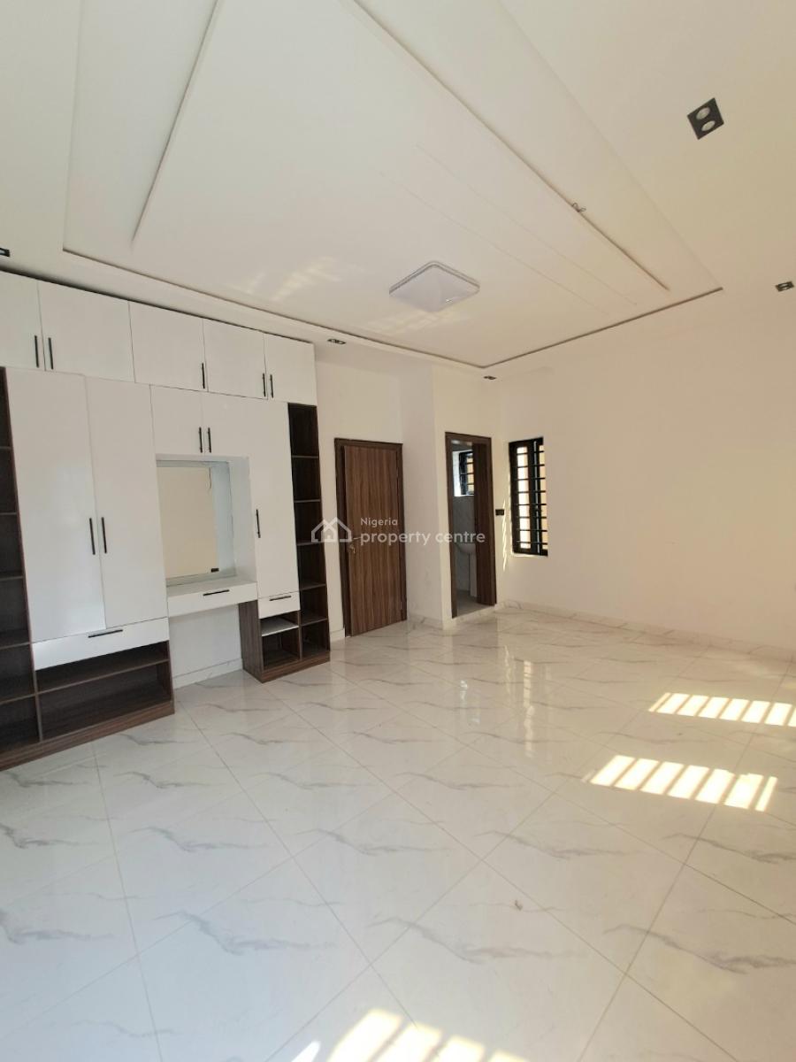 Newly Built 4 Bedroom Terrace with Bq, By Back Off Blenco Supermarket, Sangotedo, Ajah, Lagos, Terraced Duplex for Sale