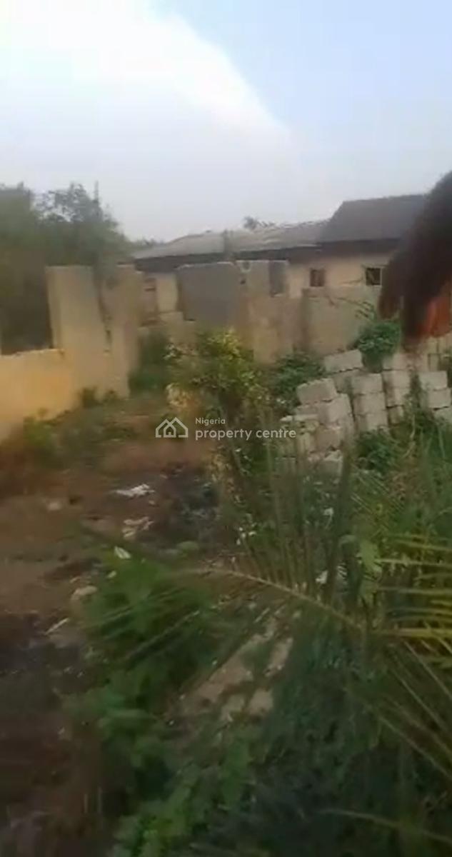 Full Plot of Land with Foundation and Ongoing Project, Bayeku, Ikorodu, Lagos, Residential Land for Sale