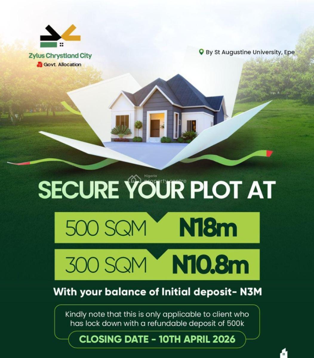 Land, Close to St. Augustine University, Epe, Lagos, Mixed-use Land for Sale