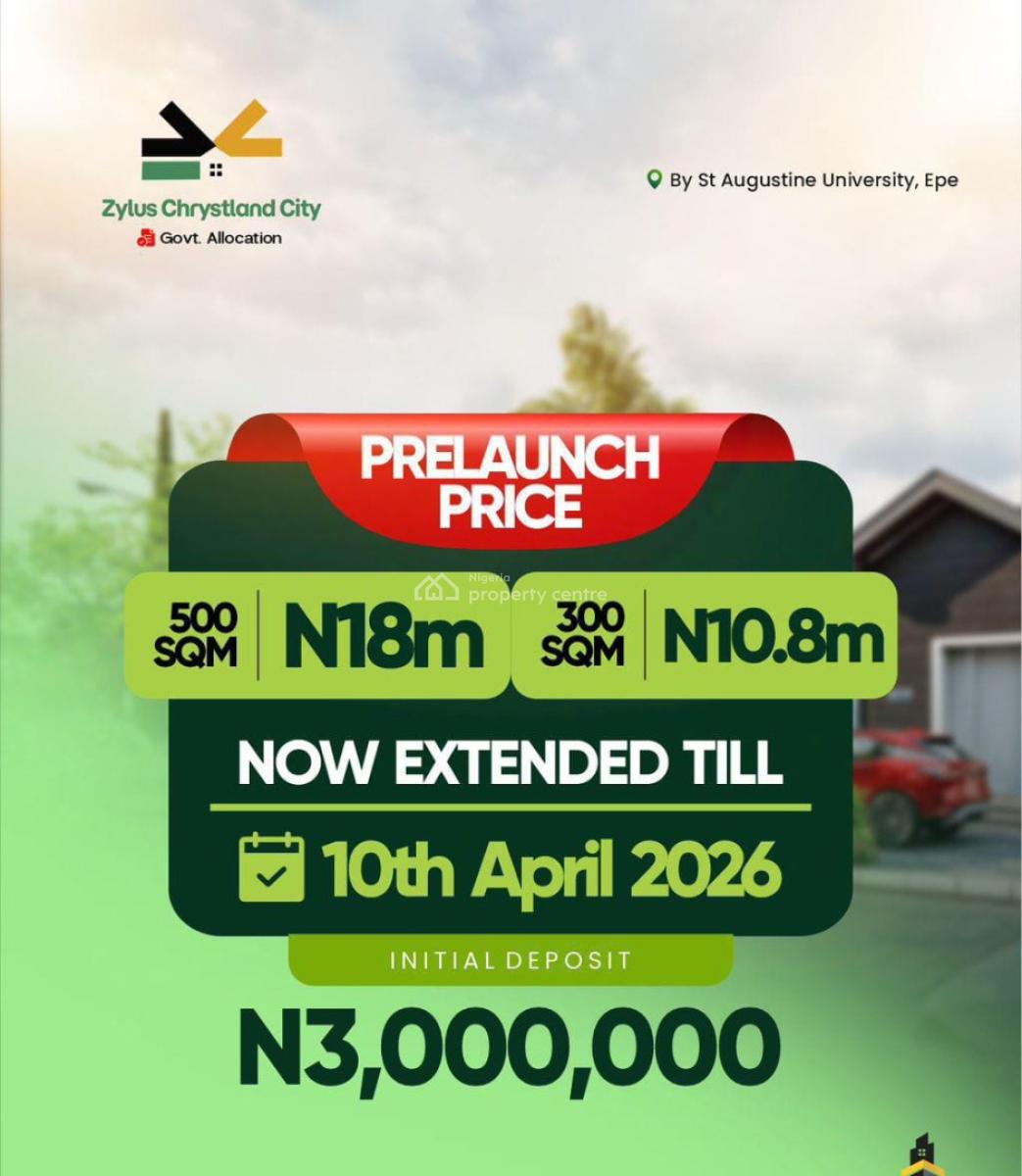 Land, Close to St. Augustine University, Epe, Lagos, Mixed-use Land for Sale