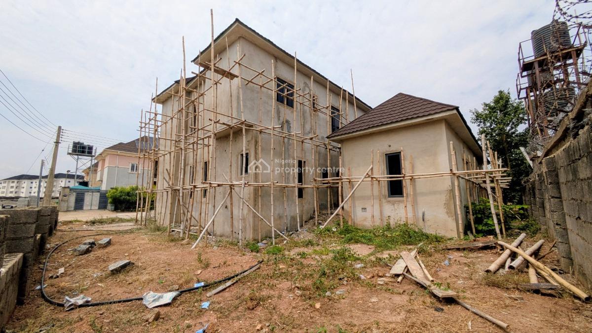 Pre-finished 4 Bedroom Semi Detached Duplex with Bq, Galadimawa District, Galadimawa, Abuja, Semi-detached Duplex for Sale