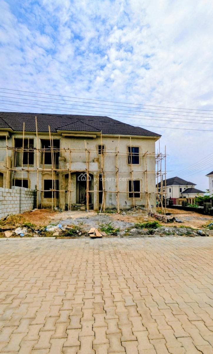 Pre-finished 4 Bedroom Semi Detached Duplex with Bq, Galadimawa District, Galadimawa, Abuja, Semi-detached Duplex for Sale