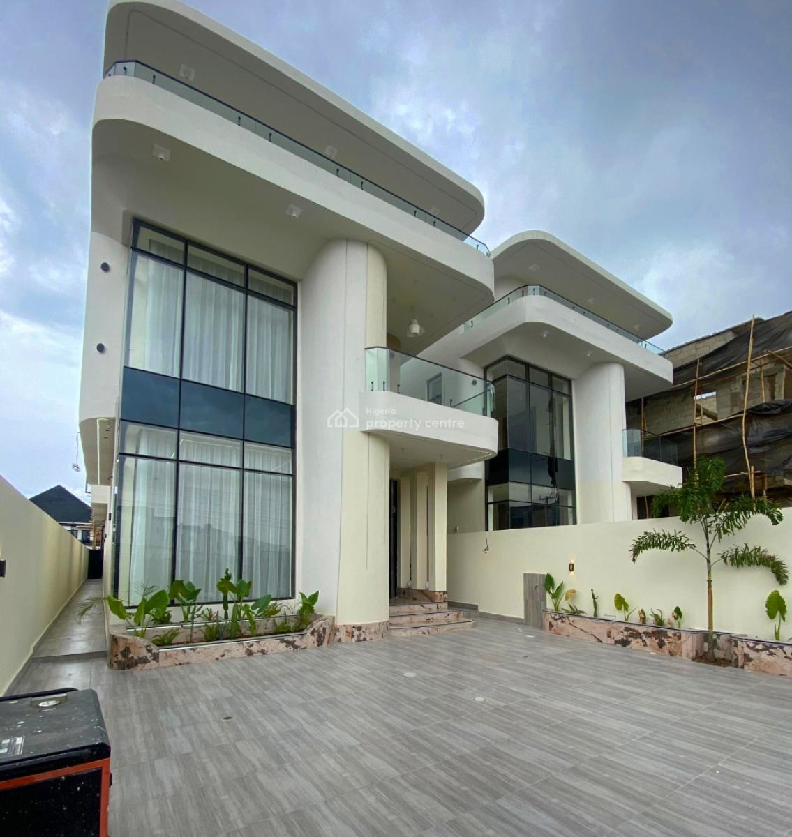 Stunning 5 Bedroom Fully Detached, Chevron, Lekki, Lagos, Detached Duplex for Sale