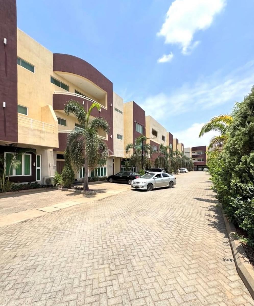 4 Bedroom Terrace Duplex with Bq, Jahi, Abuja, Terraced Duplex for Rent