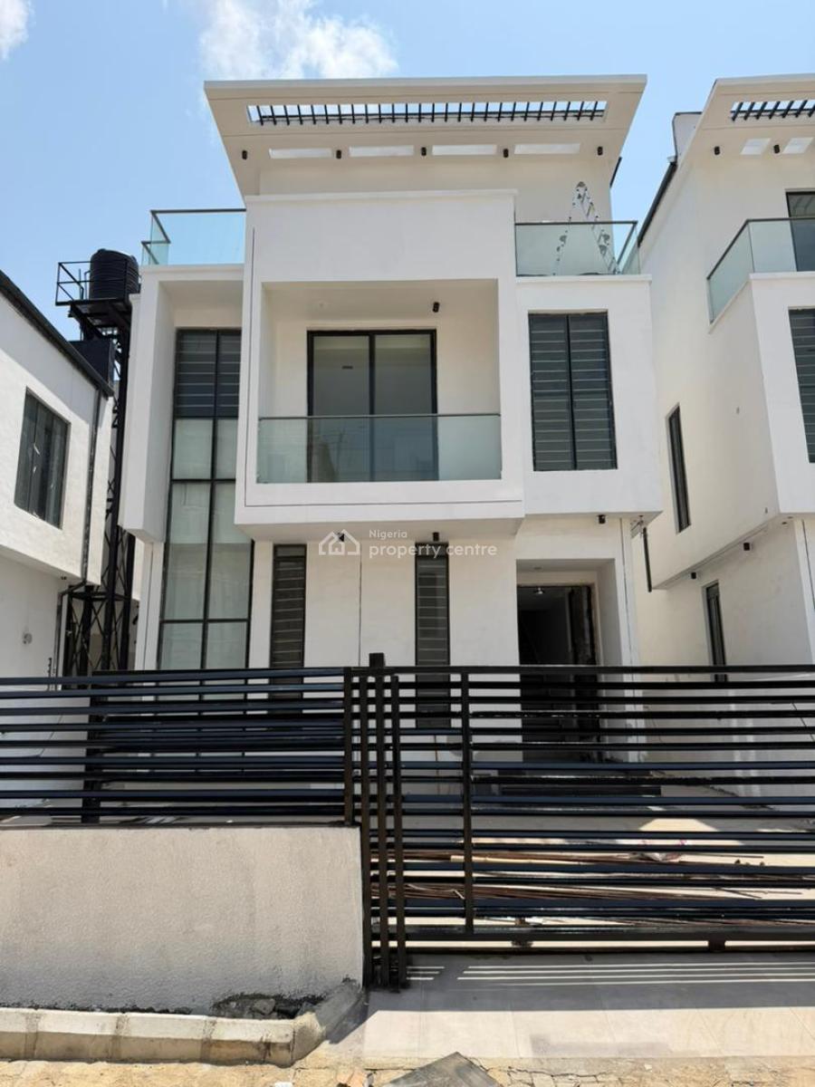 Ultra-modern Luxury Terrace Duplex in a Serene Gated Estate, Chevron Lekki, Lekki, Lagos, Detached Duplex for Sale