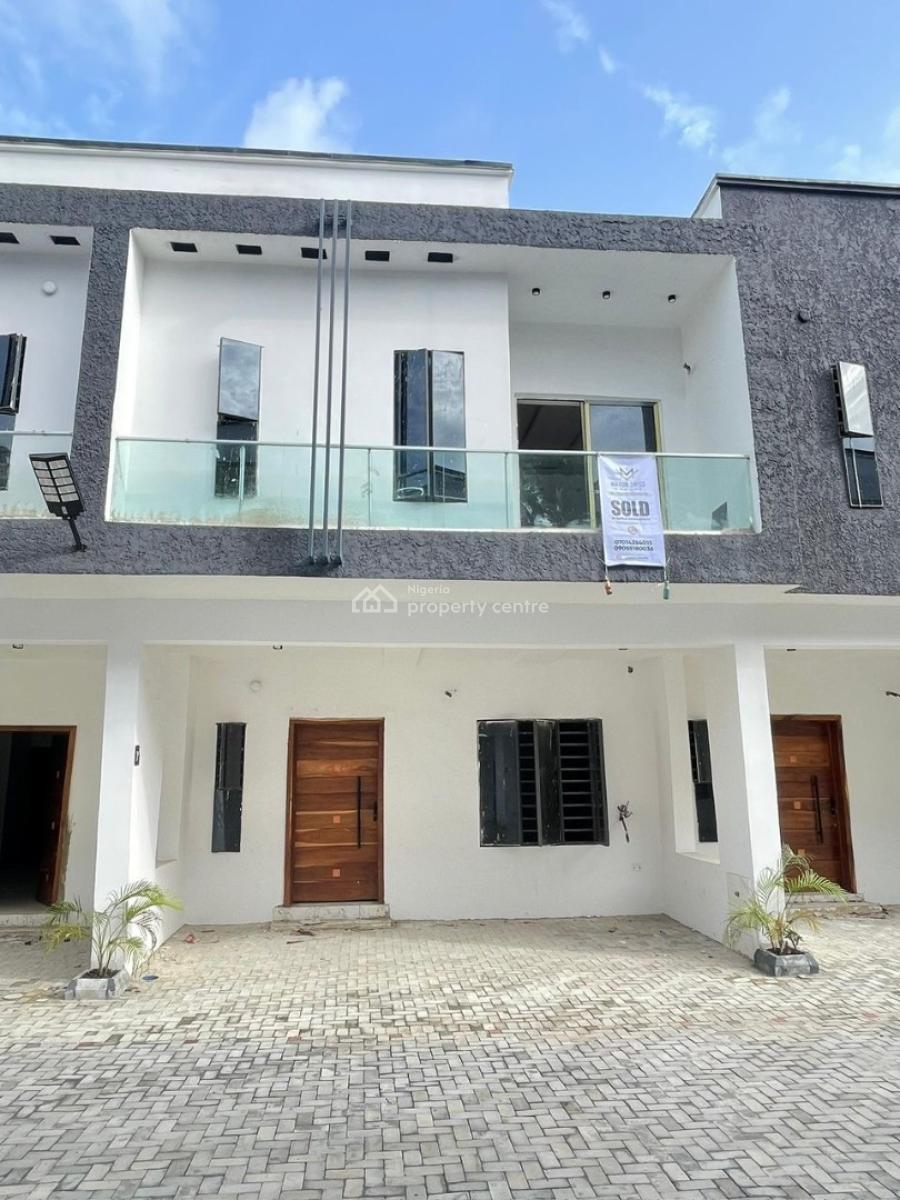 Few Months Use Sharp Spacious 4 Bedroom Duplex Terrace Fully Serviced, Harris Drive Vgc Lekki, Lekki, Lagos, Terraced Duplex for Sale