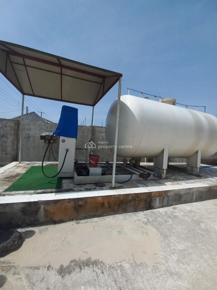 a Gas Plant on 2 Plots of Land in a Competition Free Environment, Ogbogoro Road, Port Harcourt, Rivers, Filling Station for Sale