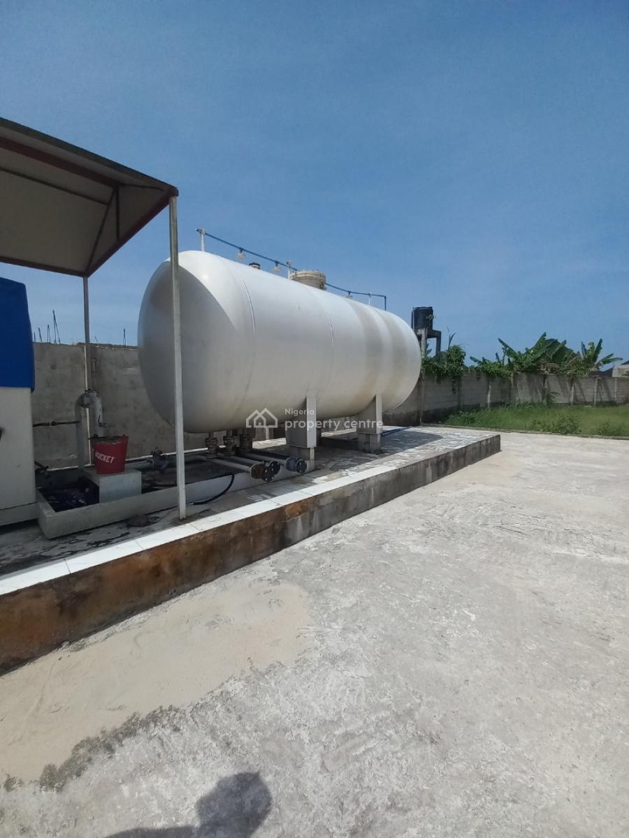 a Gas Plant on 2 Plots of Land in a Competition Free Environment, Ogbogoro Road, Port Harcourt, Rivers, Filling Station for Sale