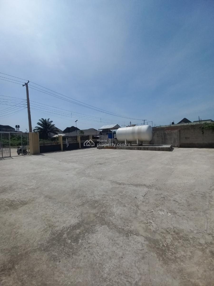 a Gas Plant on 2 Plots of Land in a Competition Free Environment, Ogbogoro Road, Port Harcourt, Rivers, Filling Station for Sale