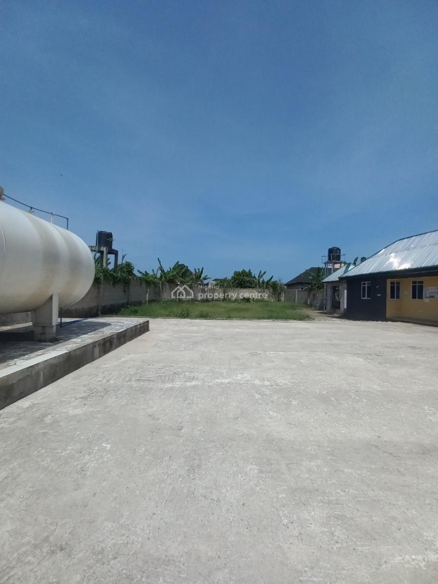 a Gas Plant on 2 Plots of Land in a Competition Free Environment, Ogbogoro Road, Port Harcourt, Rivers, Filling Station for Sale